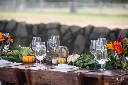 Wedding Harvest Tablescape