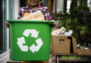 Children Recycling