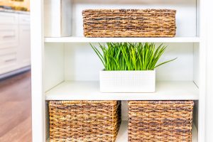 woven organization baskets