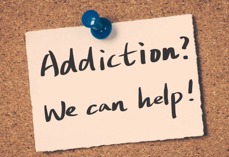 Addiction? We can help! sign